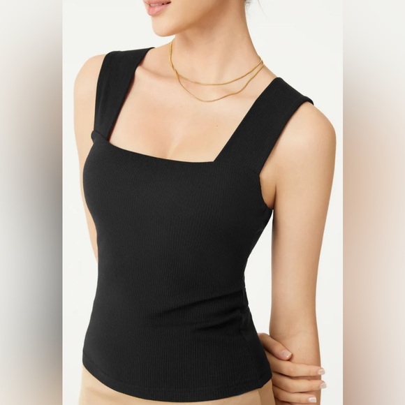 OGL NWT Plantive® Square Neck Brami Tank - Glossy Grape - L - Picture 3 of 7